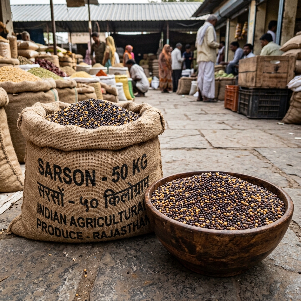 Mustard Seeds (Sarson) – High Oil Content