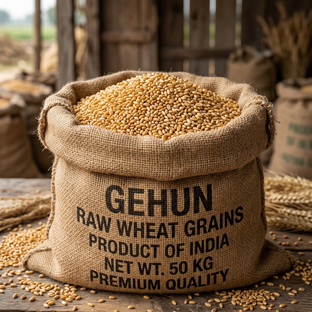 Wheat (Gehun) – Milling & Sharbati Grade